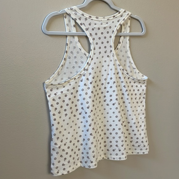 Madewell, Women's Antique Cream Sueded Flynn Swingy Sleep Tank Top Sz S - Picture 8 of 10